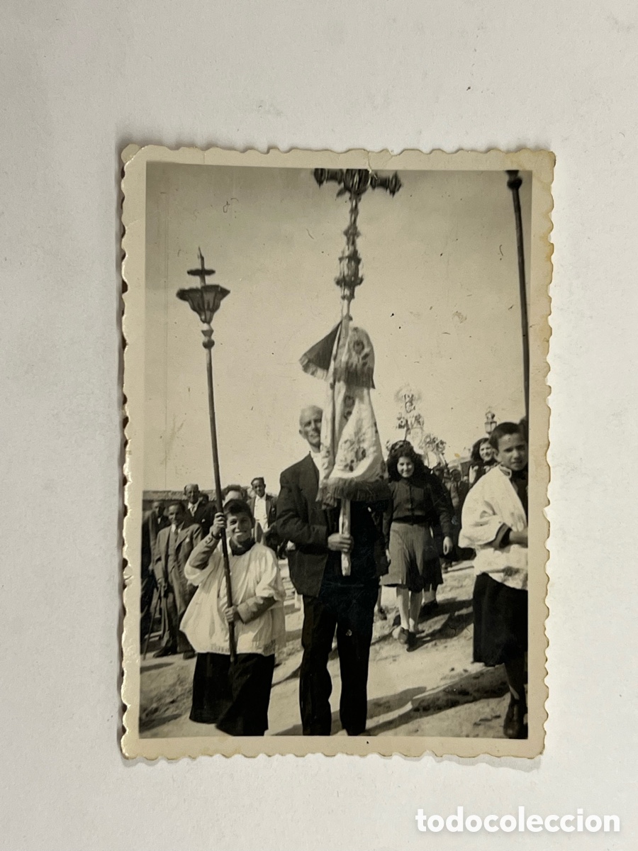 Fotograf&iacute;a antigua: ARANDA DE DUERO.. fotograf&iacute;a Rogativas a la Virgen de las Vi&ntilde;as.. (h.1960?)