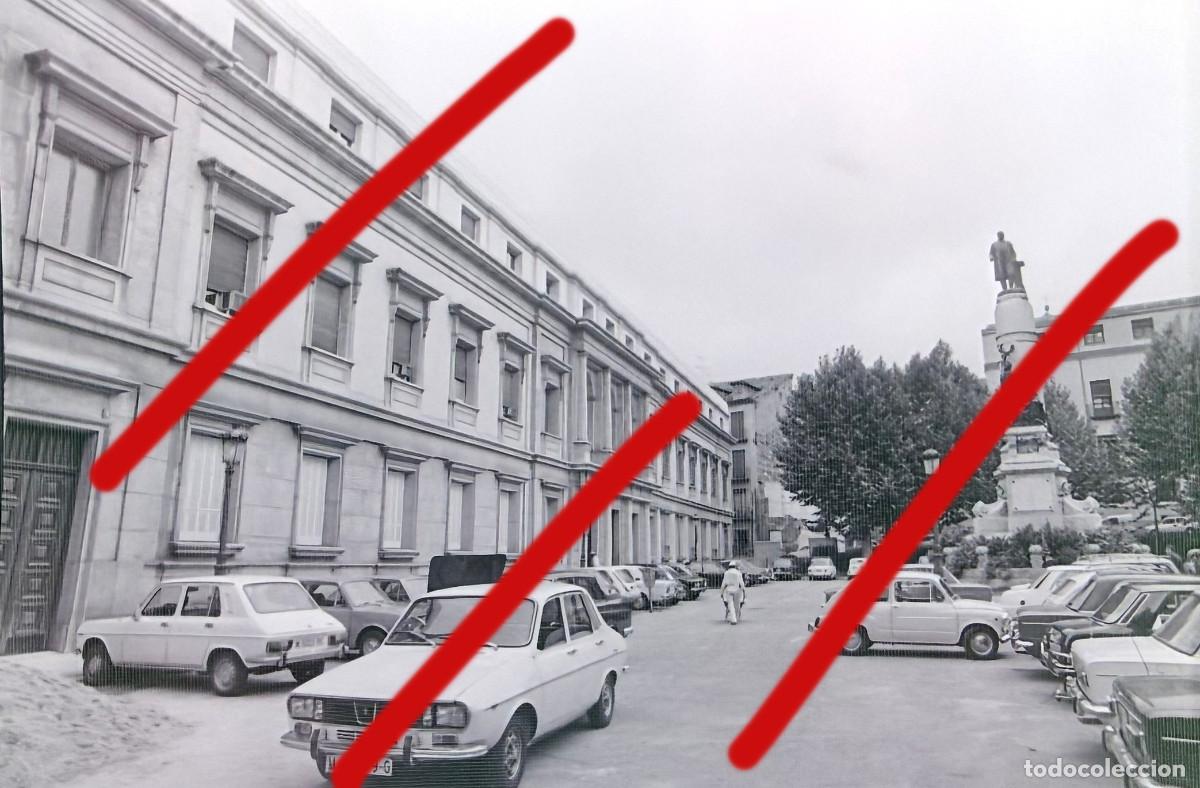 Fotograf&iacute;a antigua: Palacio del Senado Calle de Bail&eacute;n Madrid A&ntilde;os 60/70 - NEGATIVO DE CELULOIDE