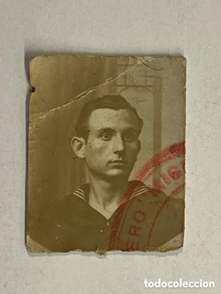 Fotograf&iacute;a antigua: FOTOMATON. Fotograf&iacute;a Marino de Guerra.. &eacute;poca Republica Espa&ntilde;ola.. (h.1937?)