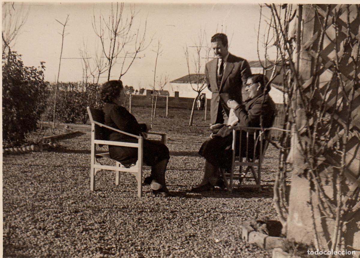 Antique Photography: Albacete. Charlando en la huerta de Moratalla. A&ntilde;os 50 pc