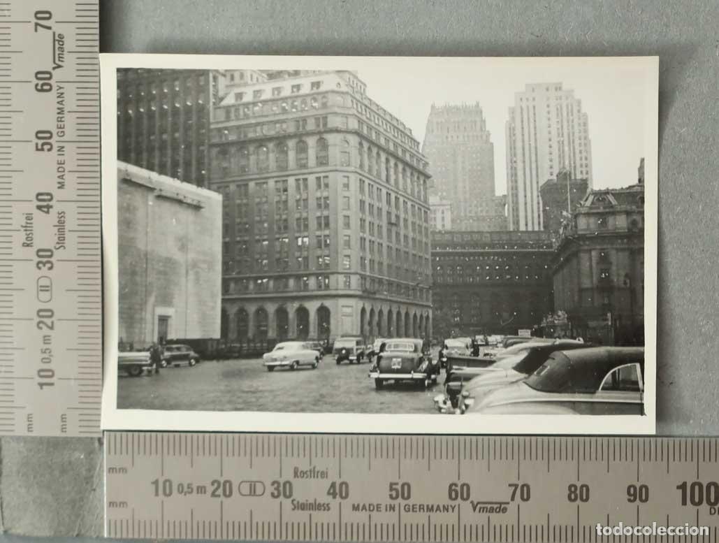 Fotografia antica: FOTOGRAFIA. E.U. - Nueva York - un aparcamiento de coches -