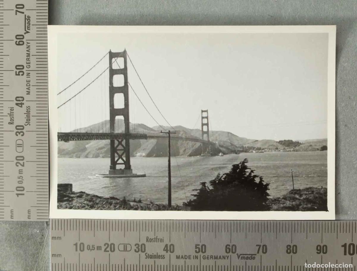 Antique Photography: FOTOGRAFIA. Puente Golden Gate - San Francisco - California USA HACIA 1940