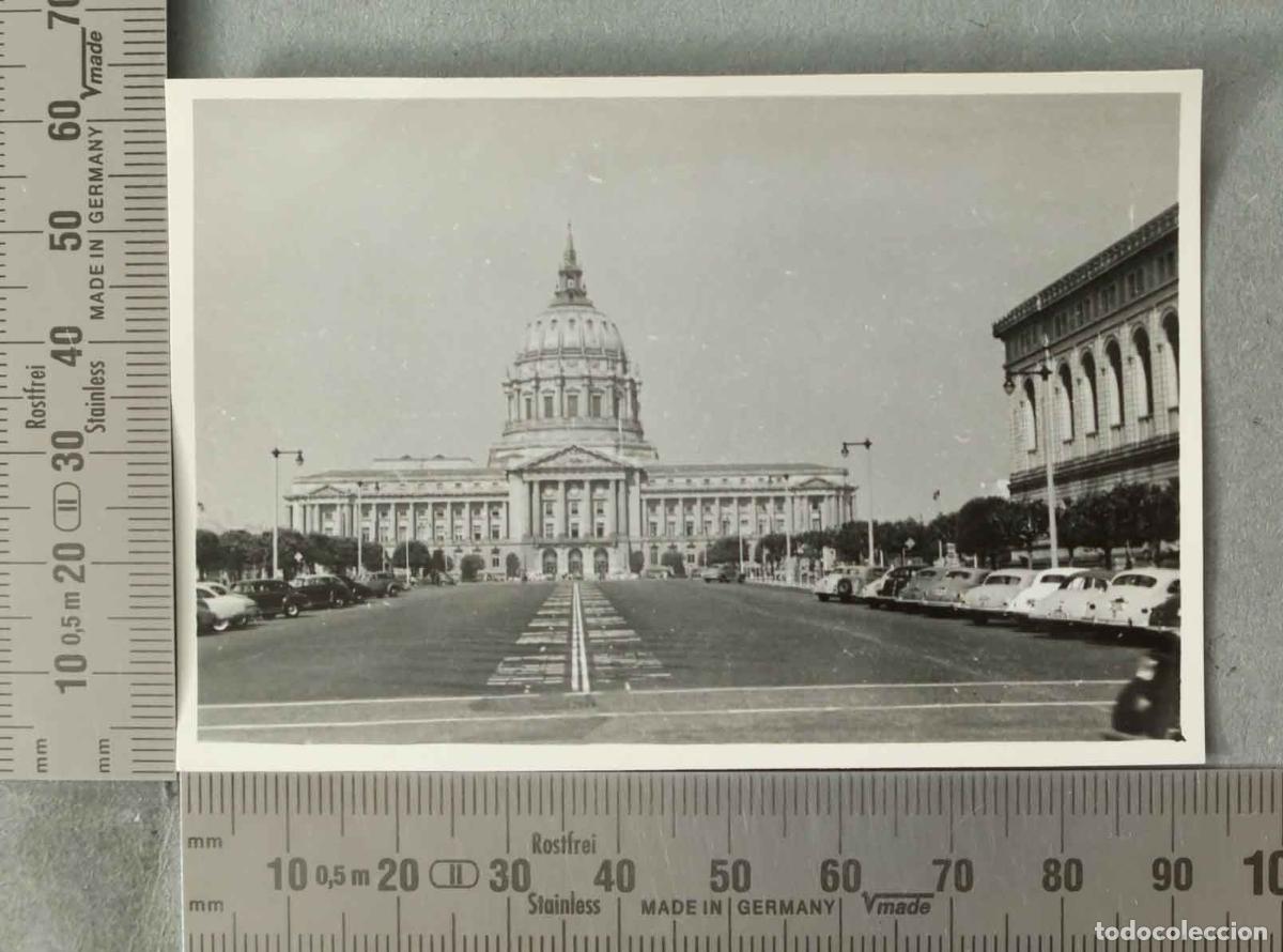 Antique Photography: FOTOGRAFIA. City Hall and Civic Center San Francisco California USA HACIA 1940