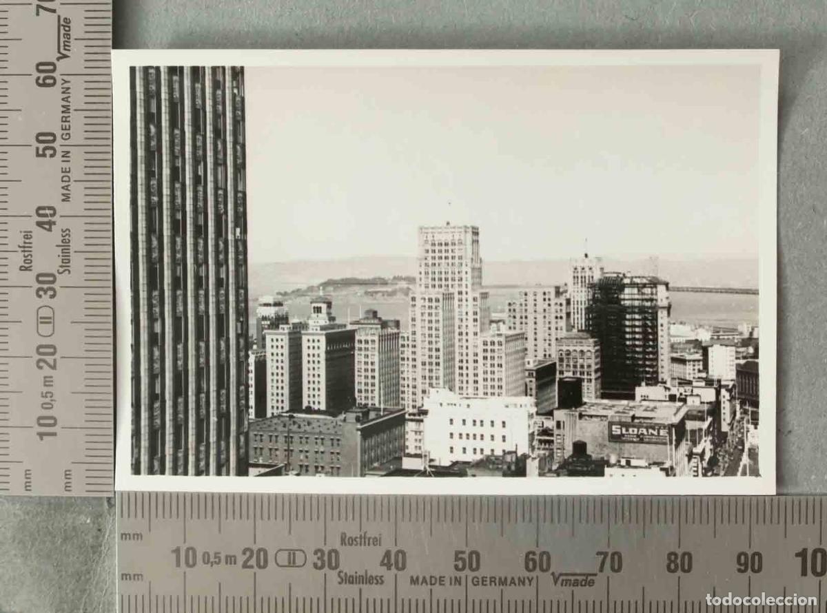 Antique Photography: FOTOGRAFIA. San Francisco Skyscrapers - Financial District - USA HACIA 1940