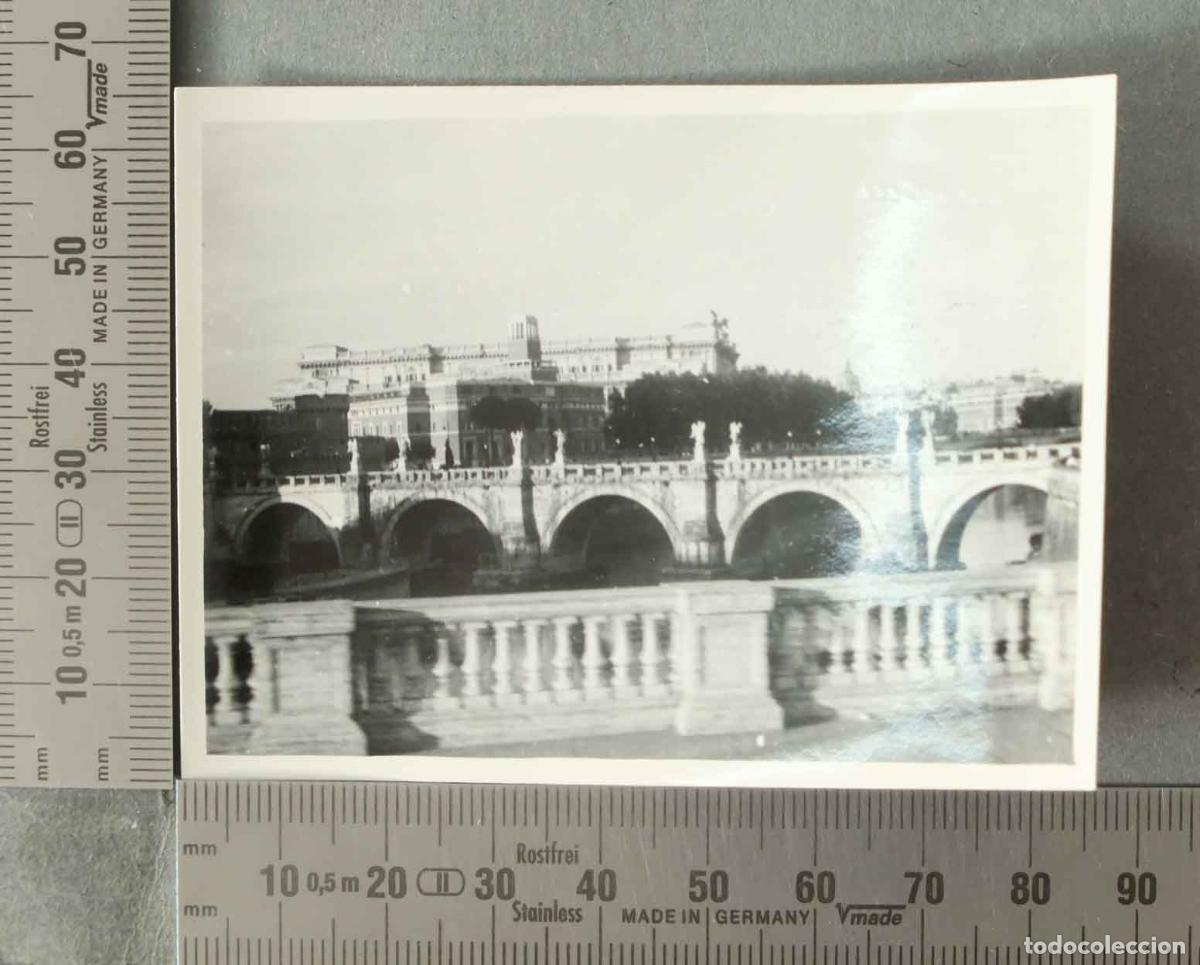Fotograf&iacute;a antigua: FOTOGRAFIA. EL TIBER VISTA. ROMA HACIA 1940
