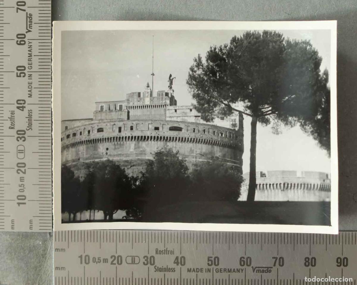 Fotograf&iacute;a antigua: FOTOGRAFIA. Castel Sant&acute;Angelo Roma - ROMA HACIA 1940