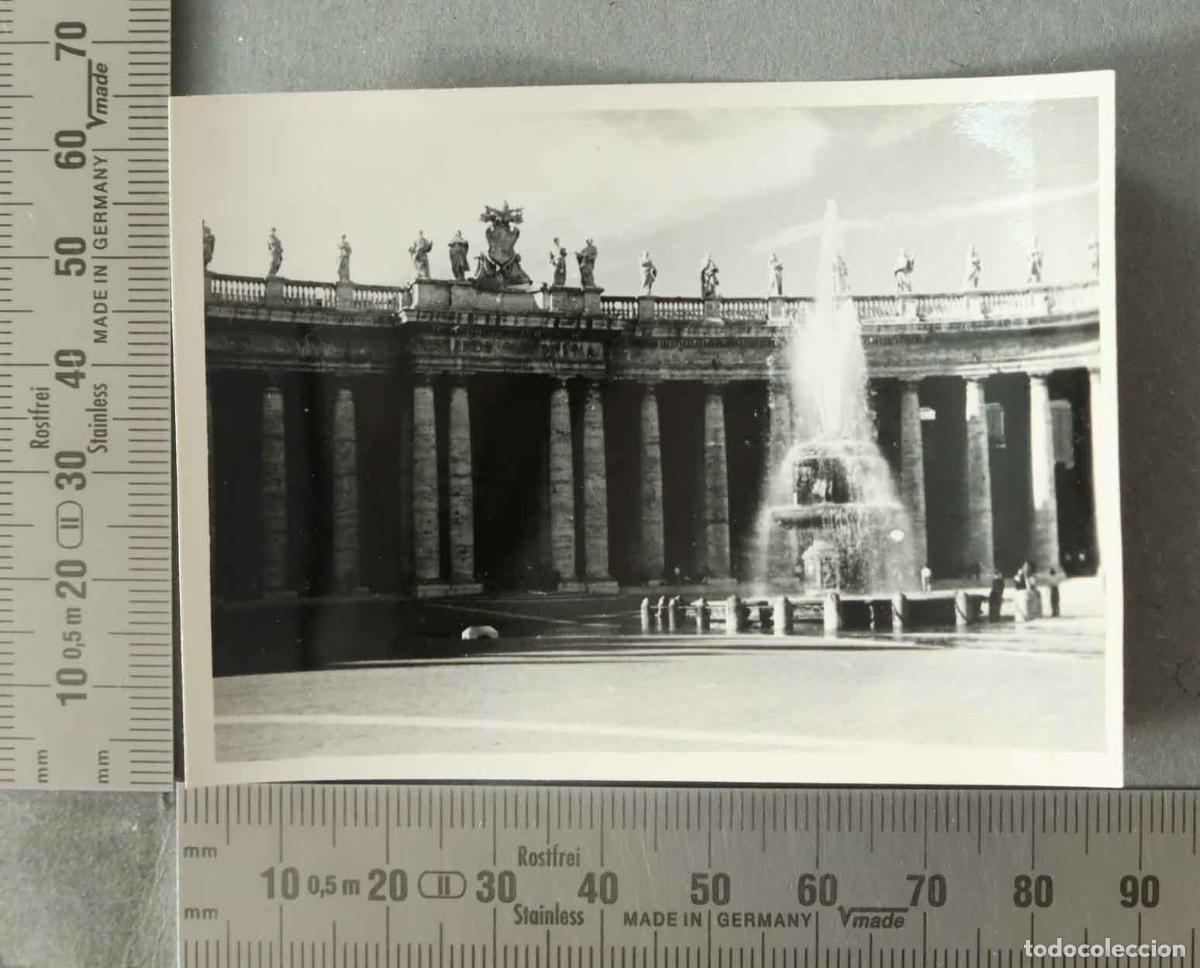 Fotograf&iacute;a antigua: FOTOGRAFIA. Piazza San Pietro - ROMA HACIA 1940