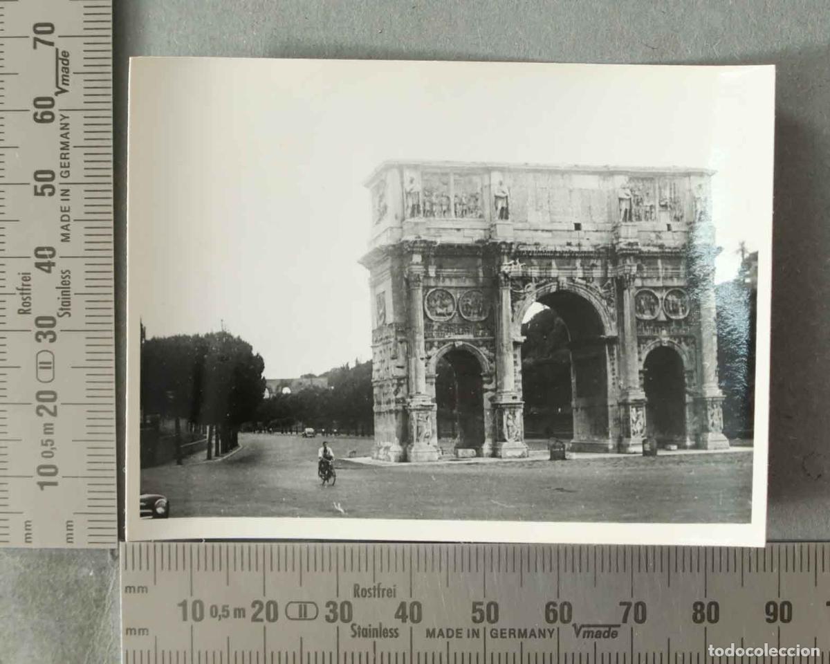 Alte Fotografie: FOTOGRAFIA. Arco de Constantino - ROMA HACIA 1940
