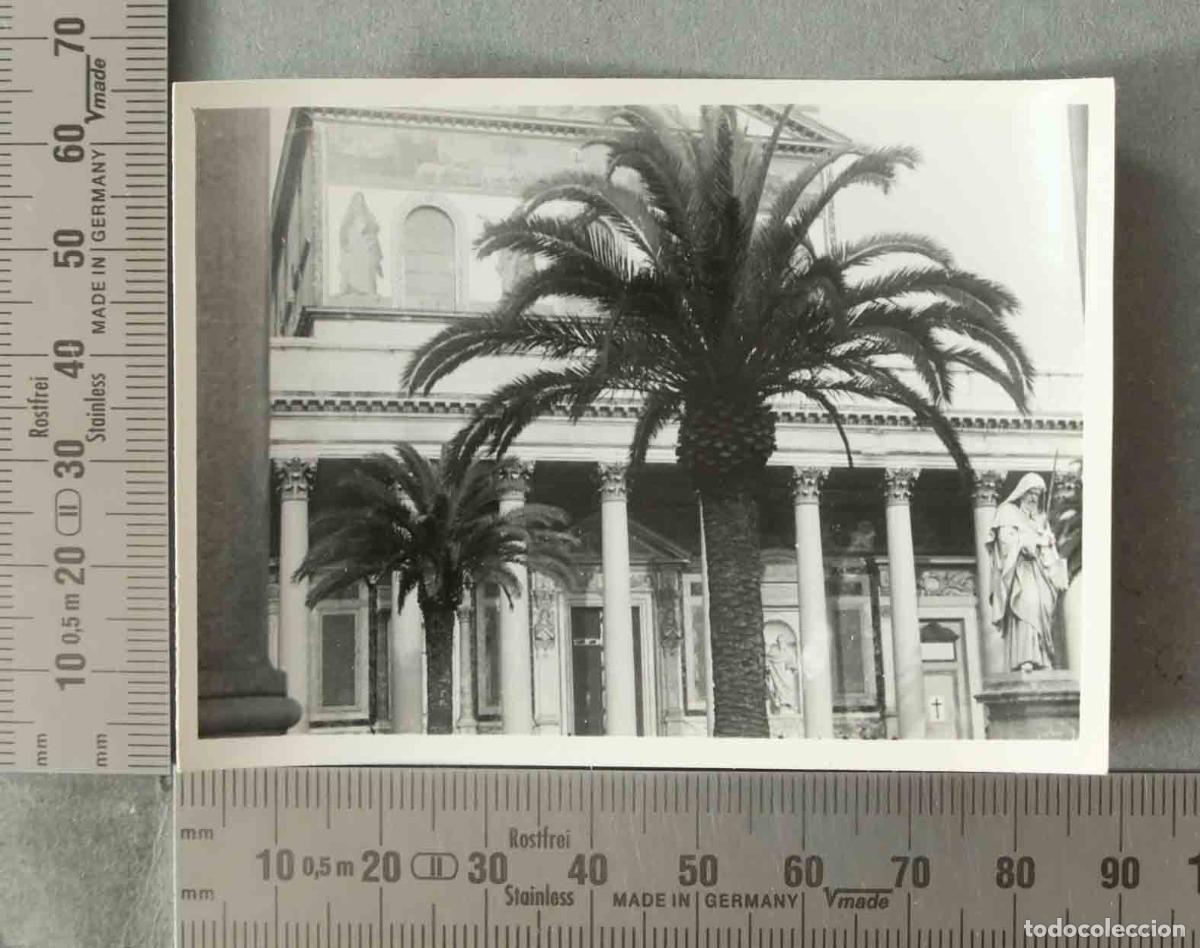 Alte Fotografie: FOTOGRAFIA. Roma - Bas&iacute;lica de San Pablo Extramuros - ROMA HACIA 1940
