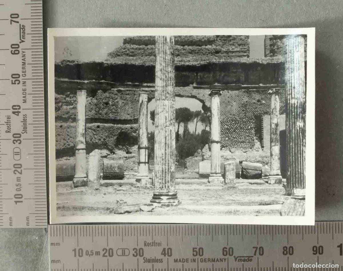 Alte Fotografie: FOTOGRAFIA. Pompeya - Foro Triangular - HACIA 1940