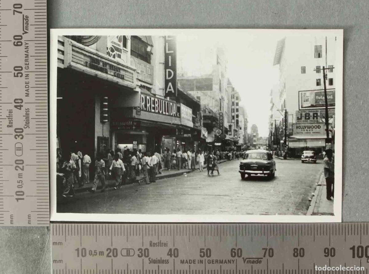 Alte Fotografie: FOTOGRAFIA. Avenida Rizal - Sta. Cruz, Manila - FILIPINAS HACIA 1940