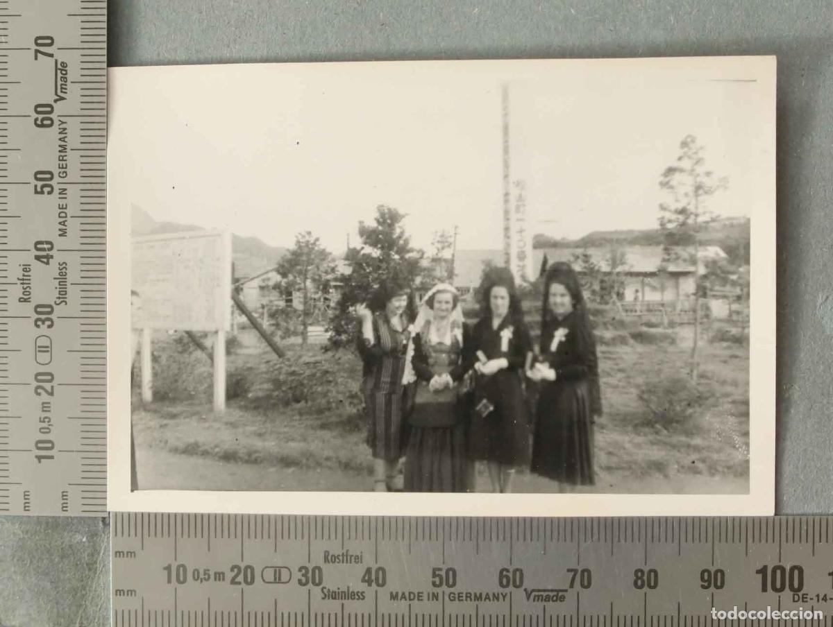 Alte Fotografie: FOTOGRAFIA. NAGASAKI. FESTIVAL DE LA PAZ? VISITA ESPA&Ntilde;OLA JAPON HACIA 1947