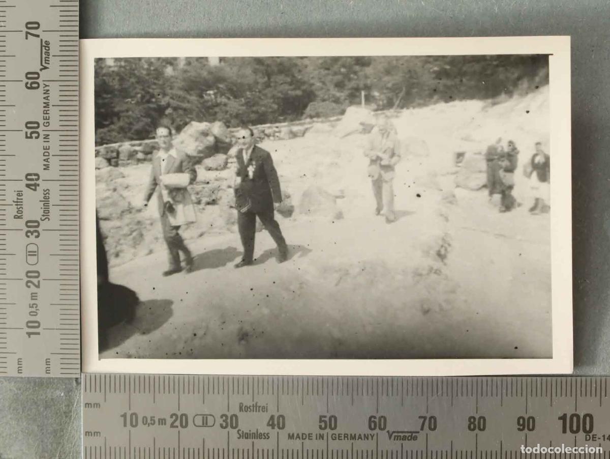 Alte Fotografie: FOTOGRAFIA. PARQUE NAGASAKI? VISITA ESPA&Ntilde;OLA JAPON HACIA 1947