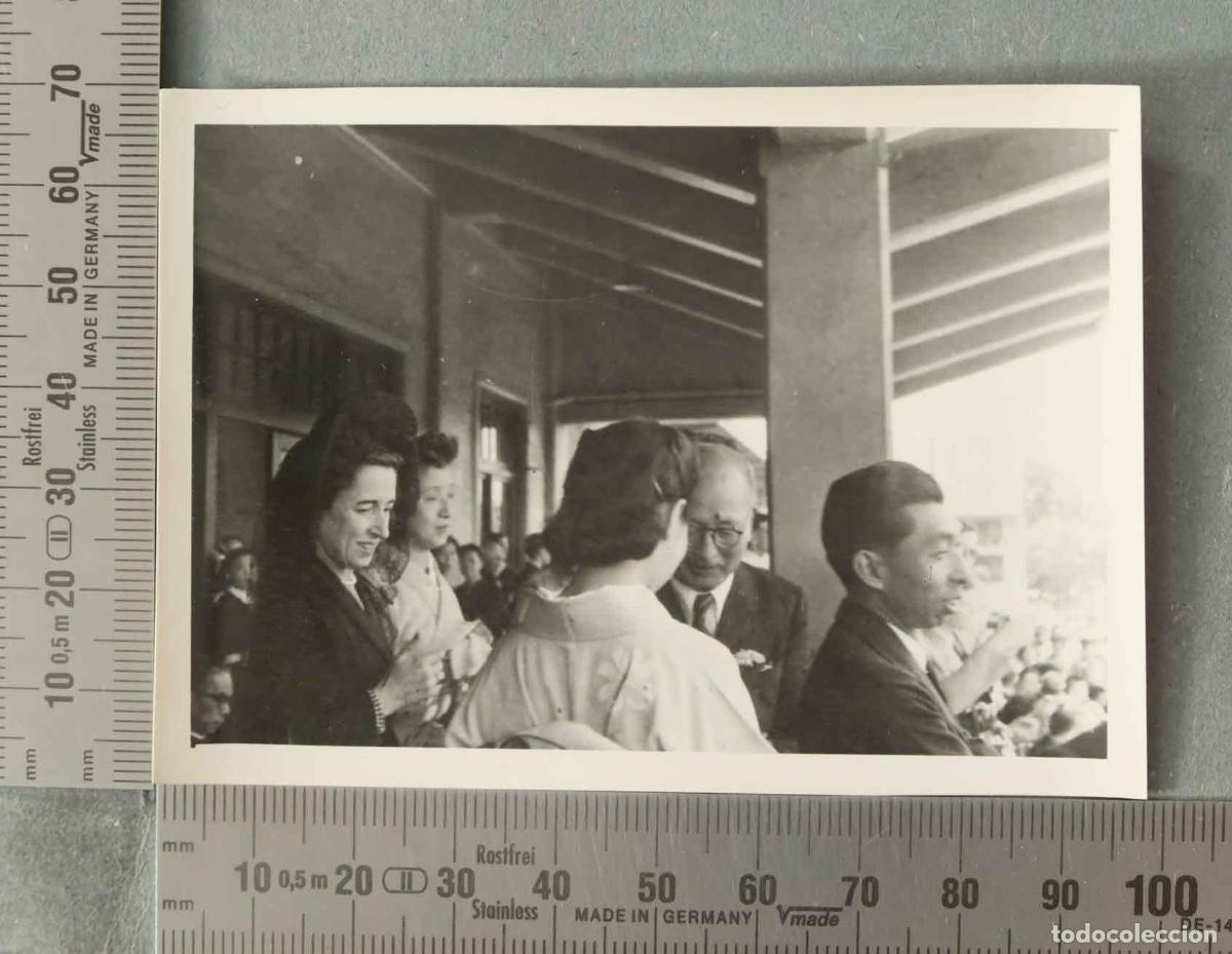 Alte Fotografie: FOTOGRAFIA. ACTO CATOLICO ESTADIO MEIJI VISITA ESPA&Ntilde;OLA JAPON HACIA 1947