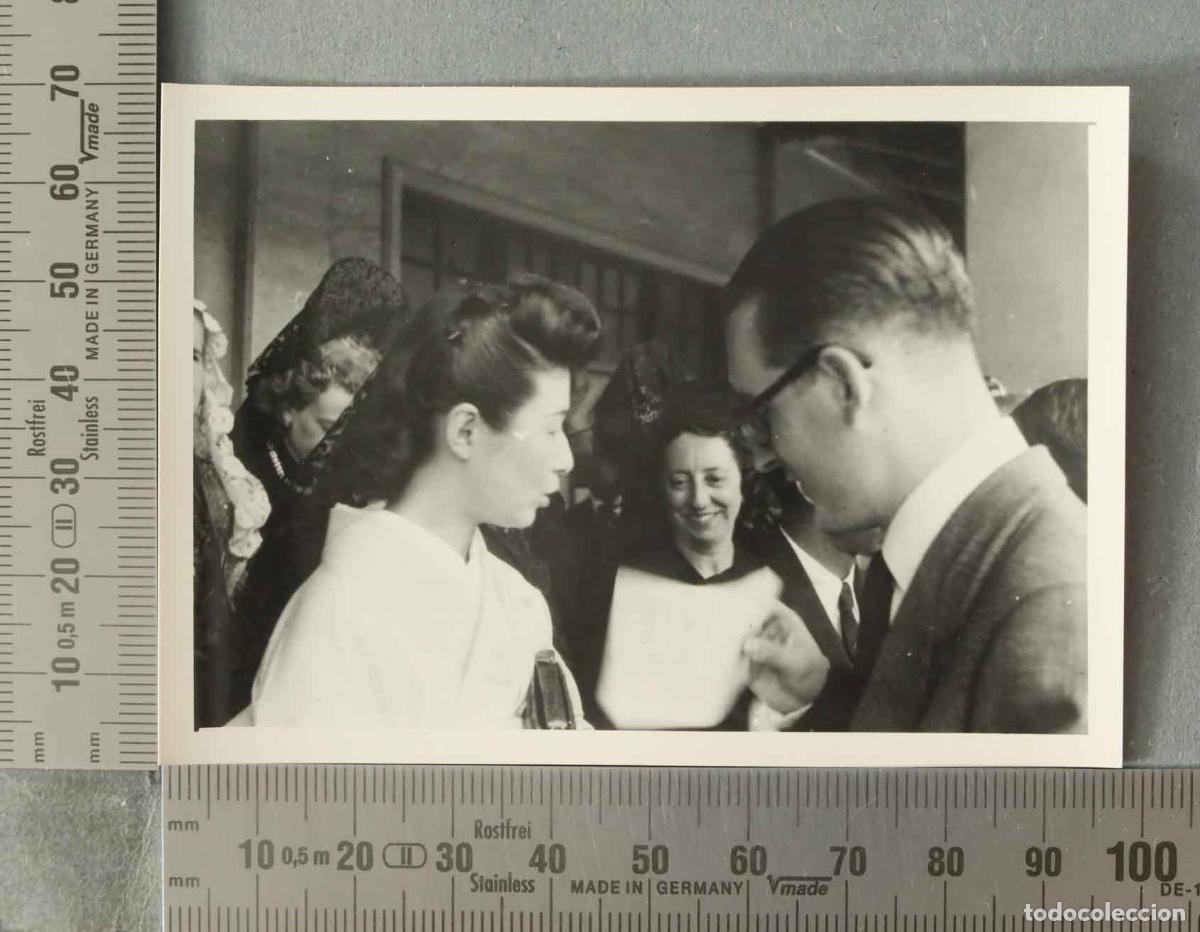 Fotograf&iacute;a antigua: FOTOGRAFIA. ACTO CATOLICO ESTADIO MEIJI. VISITA ESPA&Ntilde;OLA JAPON HACIA 1947