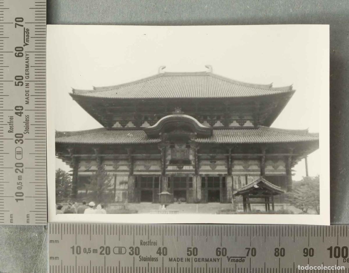 Fotograf&iacute;a antigua: FOTOGRAFIA. Daibutsuden of Todaiji Temple, Nara - VISITA ESPA&Ntilde;OLA JAPON HACIA 1947