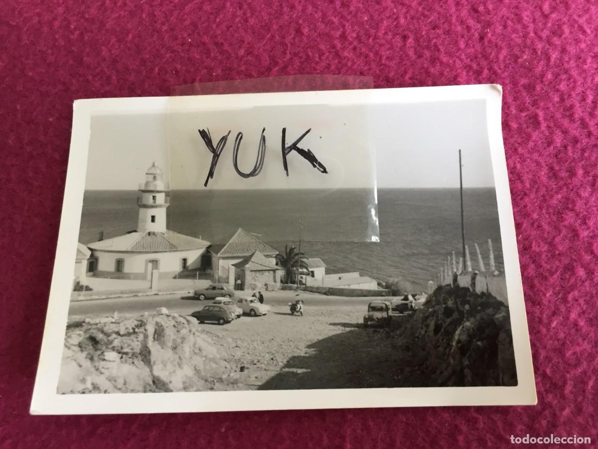 Fotografia antiga: BONITA FOTO FOTOGRAFIA DEL FARO DE CULLERA ( VALENCIA ) DEL A&Ntilde;O 1970