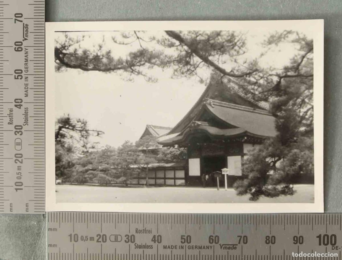 Fotografia antica: FOTOGRAFIA. KIOTO PALACIO VISITA ESPA&Ntilde;OLA JAPON HACIA 1947