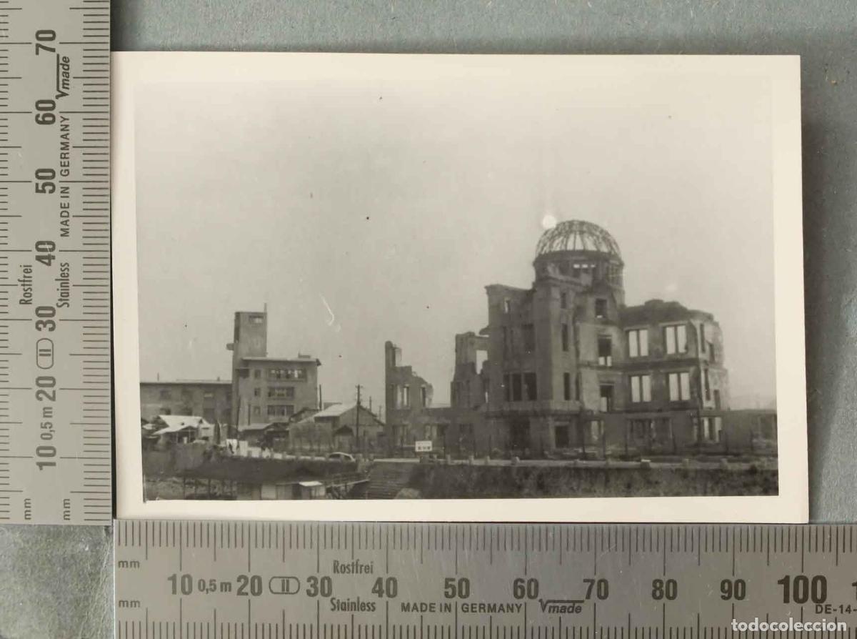 Fotograf&iacute;a antigua: FOTOGRAFIA. C&uacute;pula Genbaku HIROSHIMA. VISITA ESPA&Ntilde;OLA HACIA 1947