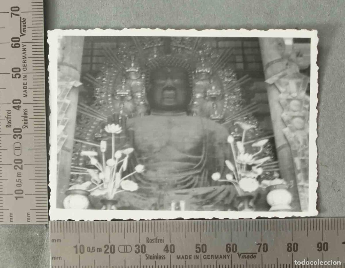 Fotografia antica: FOTOGRAFIA. BUDA NARA JAPON HACIA 1947