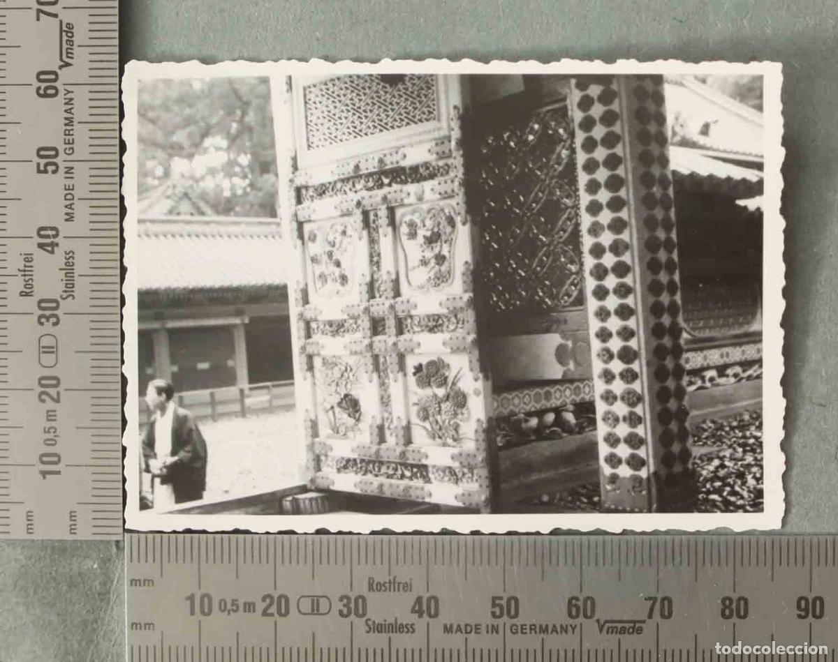 Fotografia antica: FOTOGRAFIA.Temple in Nikko - JAPON HACIA 1947