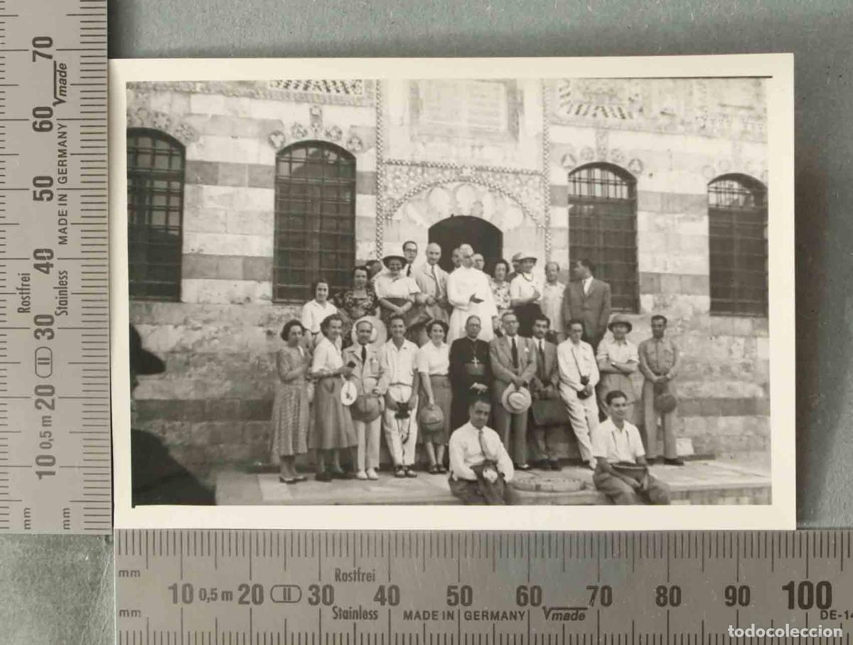 Fotograf&iacute;a antigua: FOTOGRAFIA. Palacio Azm - Damasco - VISITA ESPA&Ntilde;OLA HACIA 1940