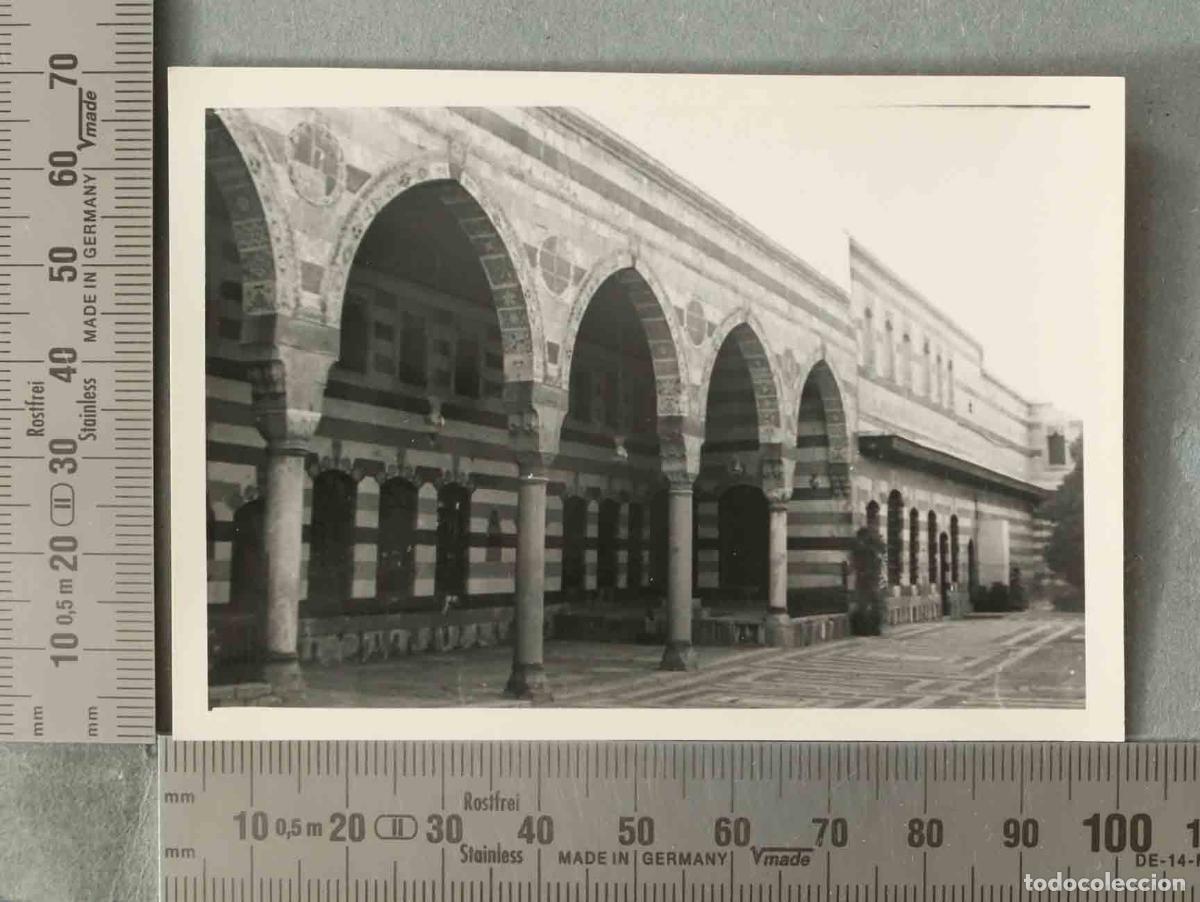 Fotograf&iacute;a antigua: FOTOGRAFIA. VISITA ESPA&Ntilde;OLA HACIA 1940 palais Azem