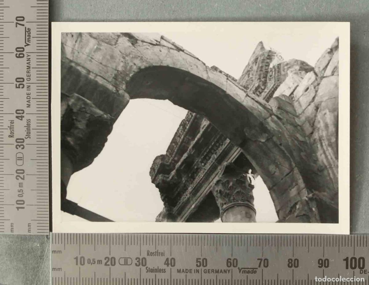 Fotograf&iacute;a antigua: FOTOGRAFIA. RUINAS DAMASCO VISITA ESPA&Ntilde;OLA HACIA 1940