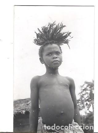 Fotograf&iacute;a antigua: ANTIGUA POSTAL FOTOGRAFICA NI&Ntilde;A AFRICANA