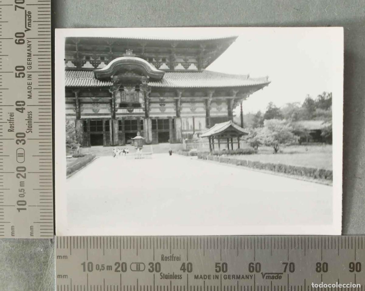 Fotograf&iacute;a antigua: FOTOGRAFIA. Nara - Templo Todai-ji - JAPON HACIA 1947