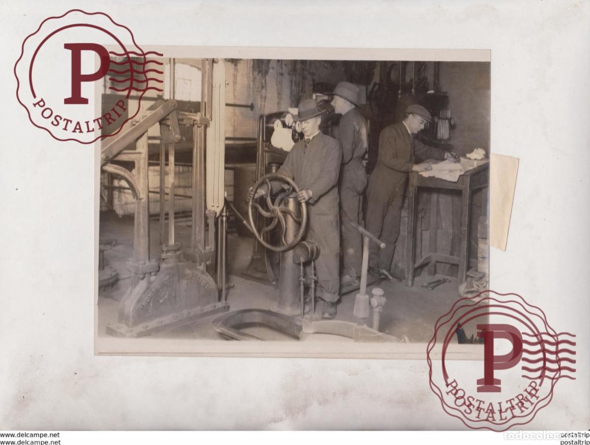 Fotograf&iacute;a antigua: HENDON GAS SUPPLY NORTH MIDDLESEX GASWORKS COAL STRIKE MINERS MINING MINES MINA 20*15CM Fonds Victor