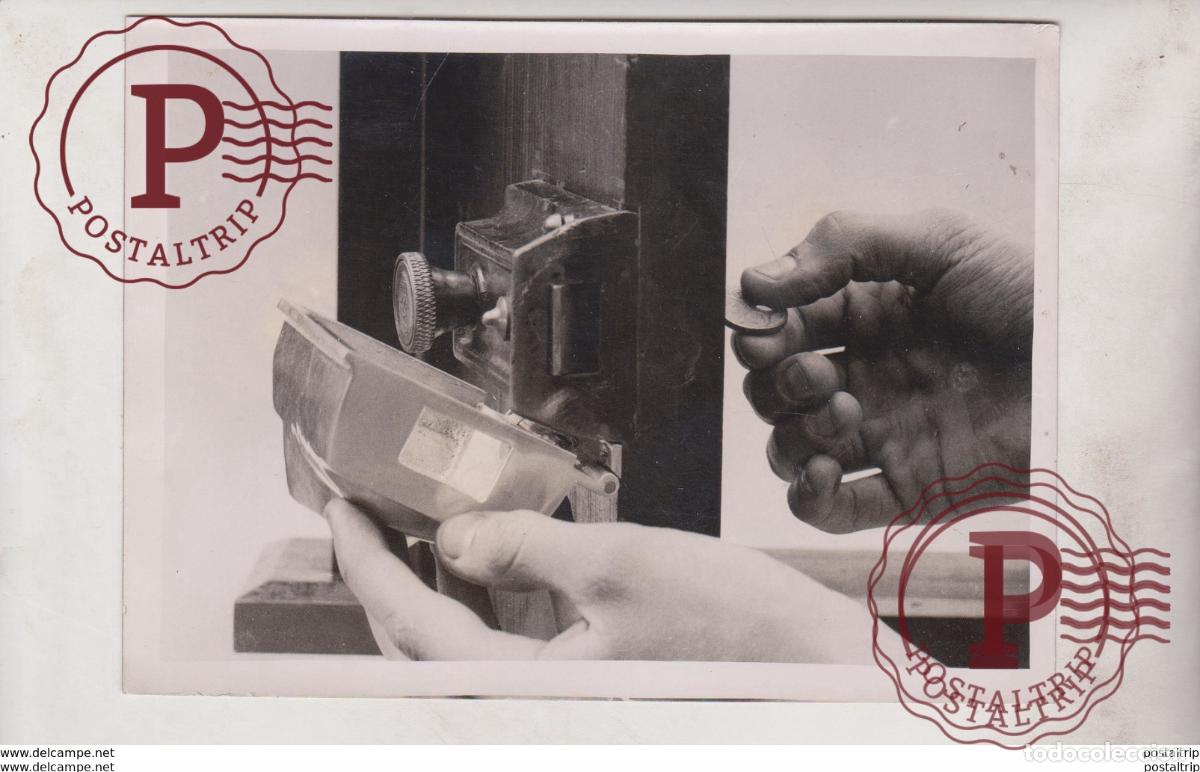 Fotografia antica: ANTI BURGLAR DEVICE 16*12CM Fonds Victor FORBIN 1864-1947