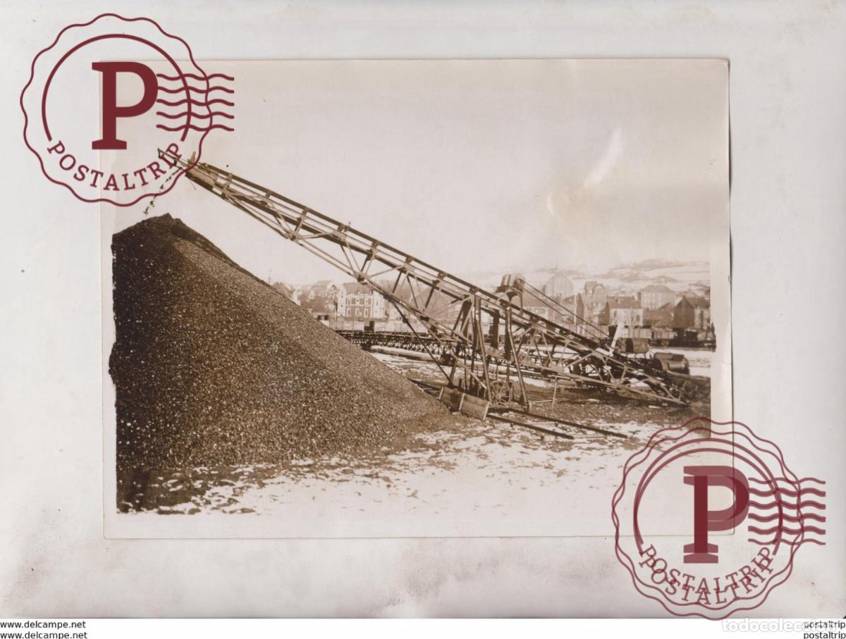 Fotografia antiga: modern apparatus used in coal mines ESSEN GERMANY 21*16CM Fonds Victor FORBIN 1864-1947