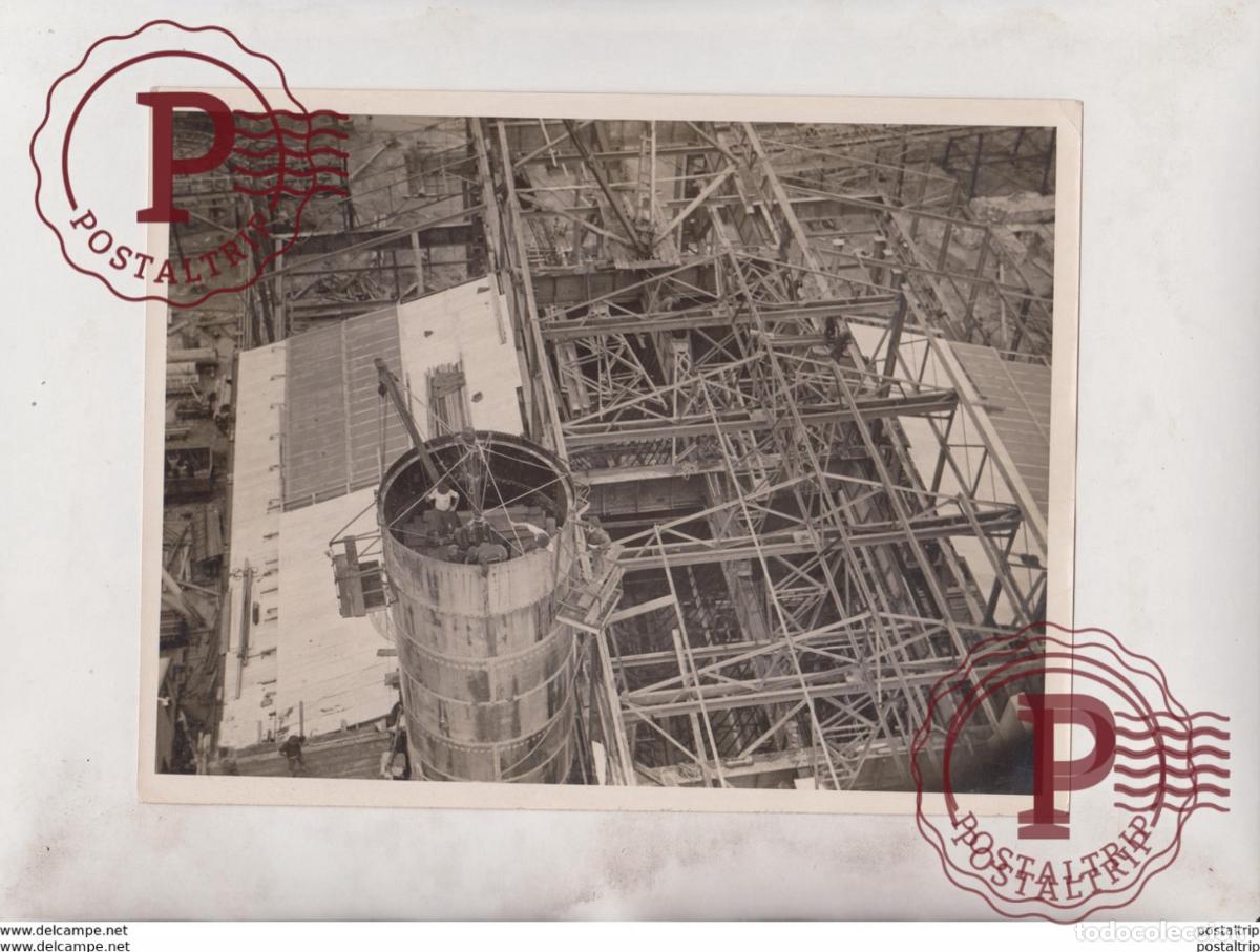 Fotografia antiga: STATE ELECTRICITY SCHEME VICTORIA MORWELL 21*16CM Fonds Victor FORBIN 1864-1947