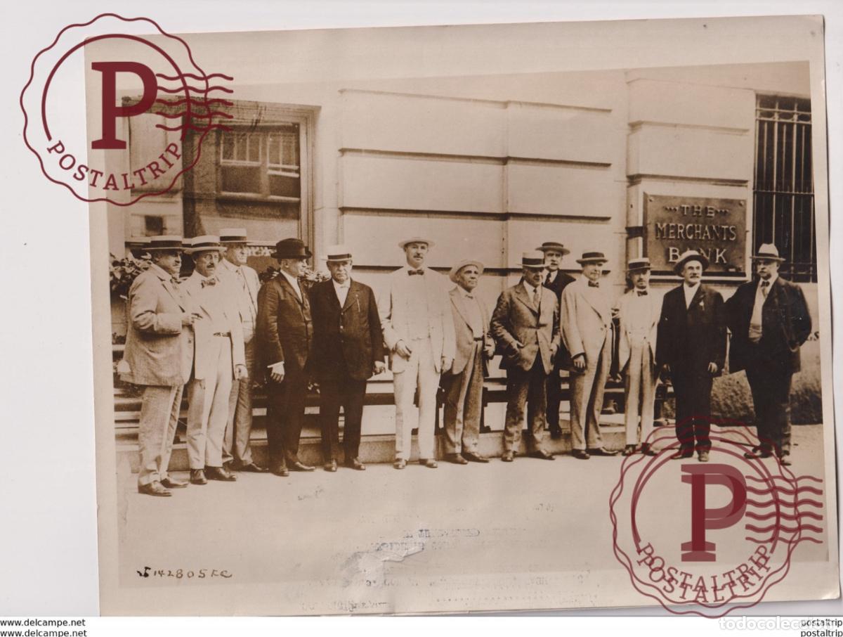 Fotograf&iacute;a antigua: RAILROAD STRIKE WILSON WHITE HOUSE WASHINGTON DC TRAIN TREN CHEMIN DE FER 25*20CM Fonds Victor FORBI