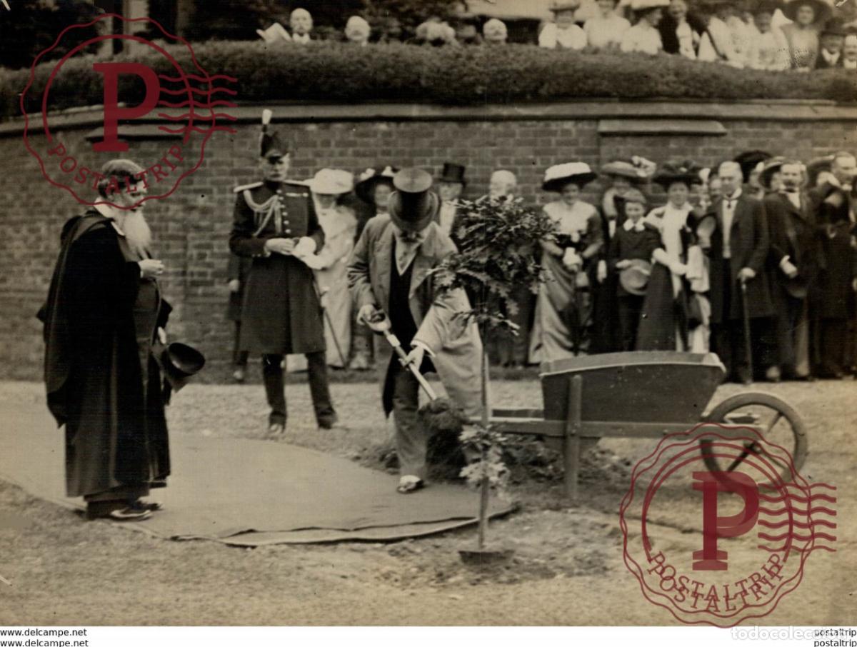 Fotograf&iacute;a antigua: King Edward VII Temple Speech Room RUGBY SCHOOL WARWICKSHIRE UK 22*16CM Fonds Victor FORBIN 1864-