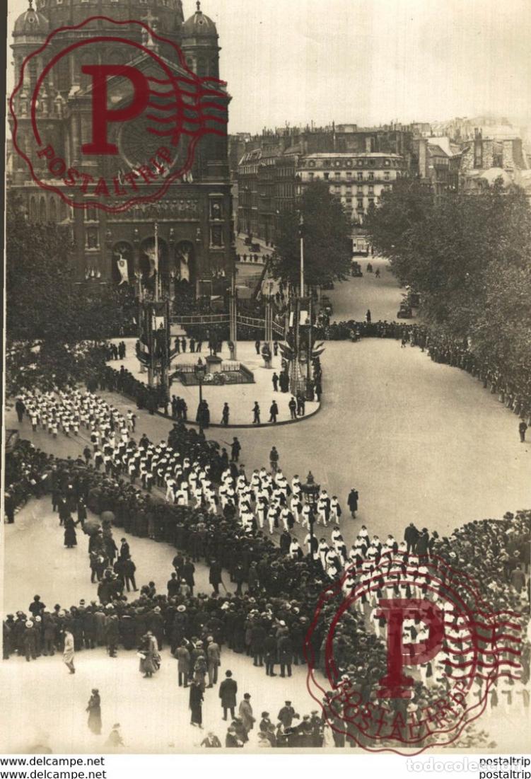 Fotograf&iacute;a antigua: F&Ecirc;TE DE JEANNE DARC JOAN OF ARC 16*11CM Fonds Victor FORBIN 1864-1947