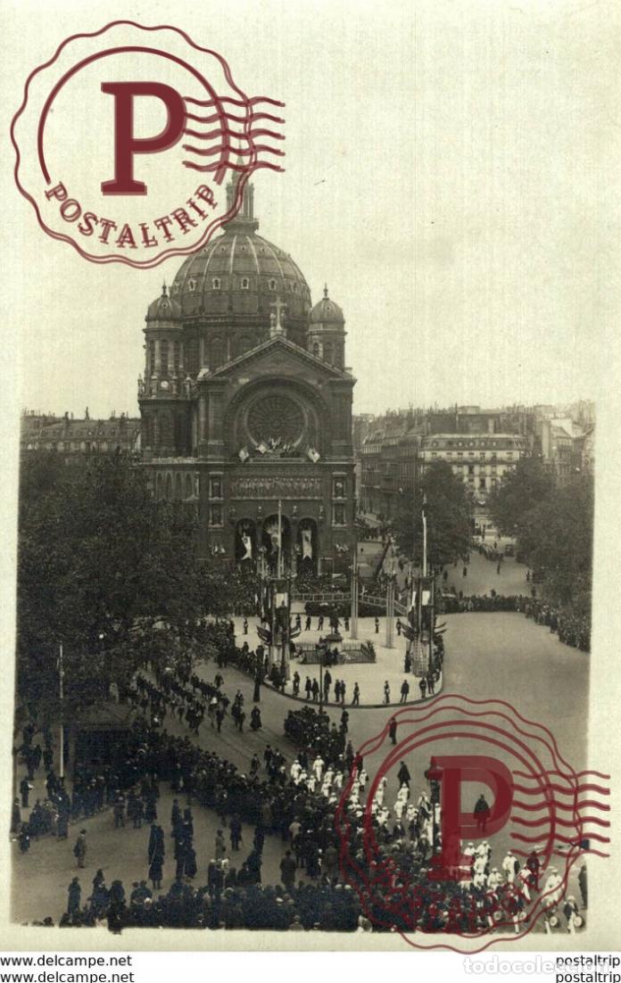 Fotograf&iacute;a antigua: carte photo F&Ecirc;TE DE JEANNE DARC JOAN OF ARC 14*9CM Fonds Victor FORBIN 1864-1947