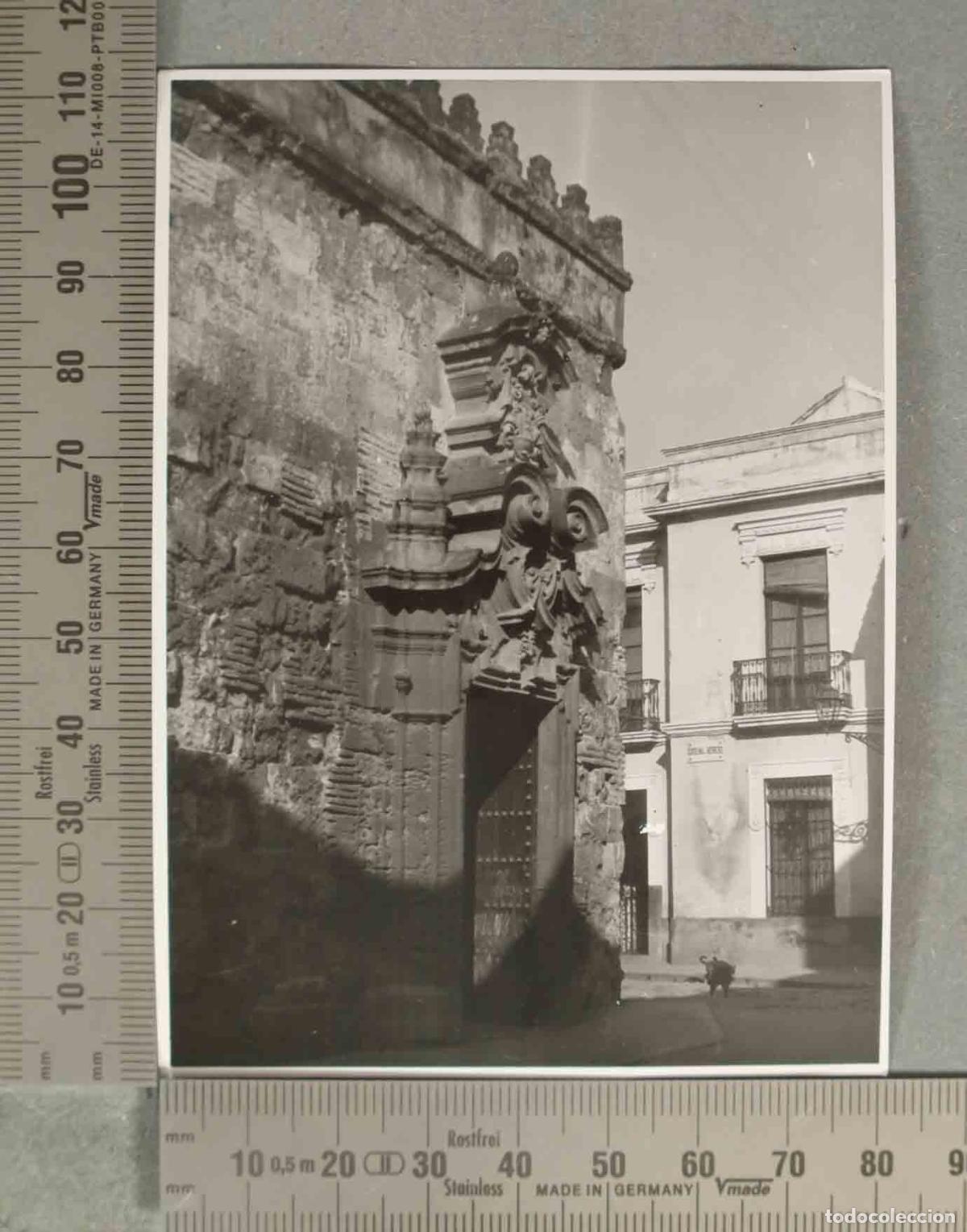 Fotograf&iacute;a antigua: FOTOGRAFIA. FACHADA BARROCA. CORDOBA. HACIA 1940