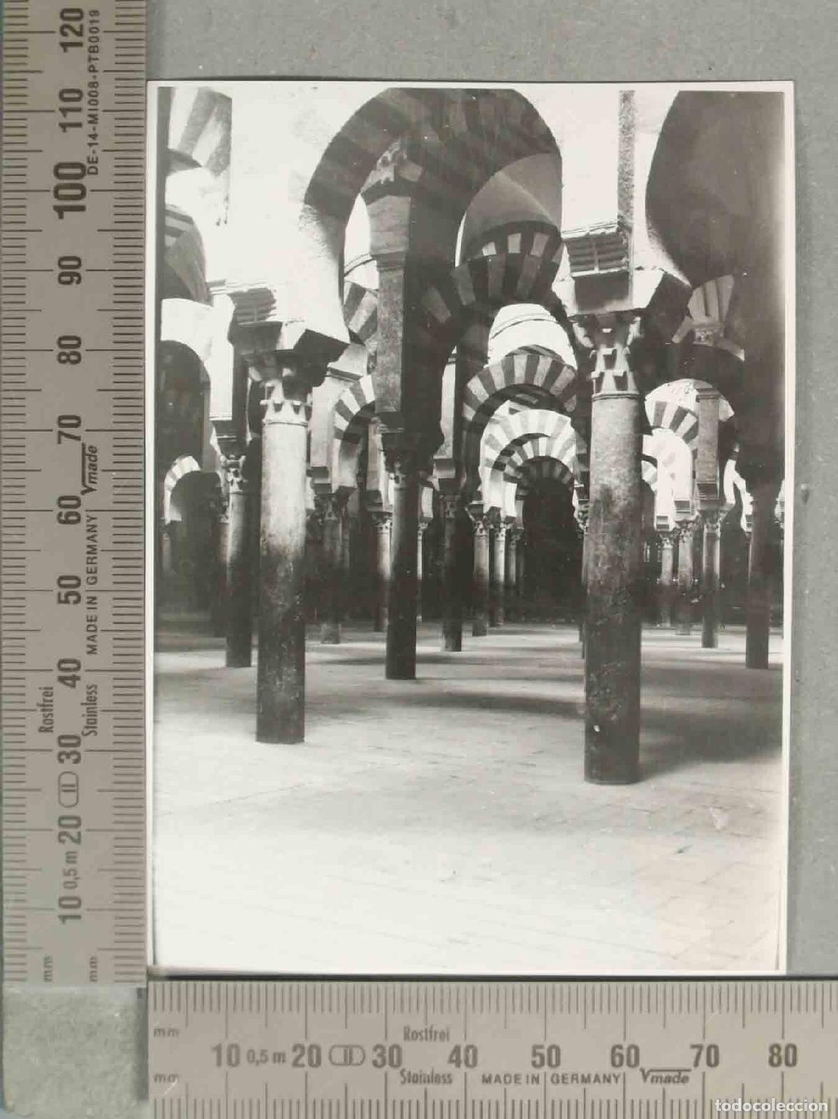 Fotograf&iacute;a antigua: FOTOGRAFIA. C&oacute;rdoba - Vista interior de la Mezquita o Catedral - CORDOBA HACIA 1940