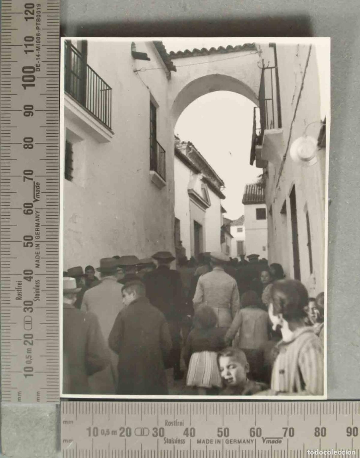 Fotograf&iacute;a antigua: FOTOGRAFIA. ACTO O EVENTO EN CASTRO DEL RIO. CORDOBA HACIA 1940
