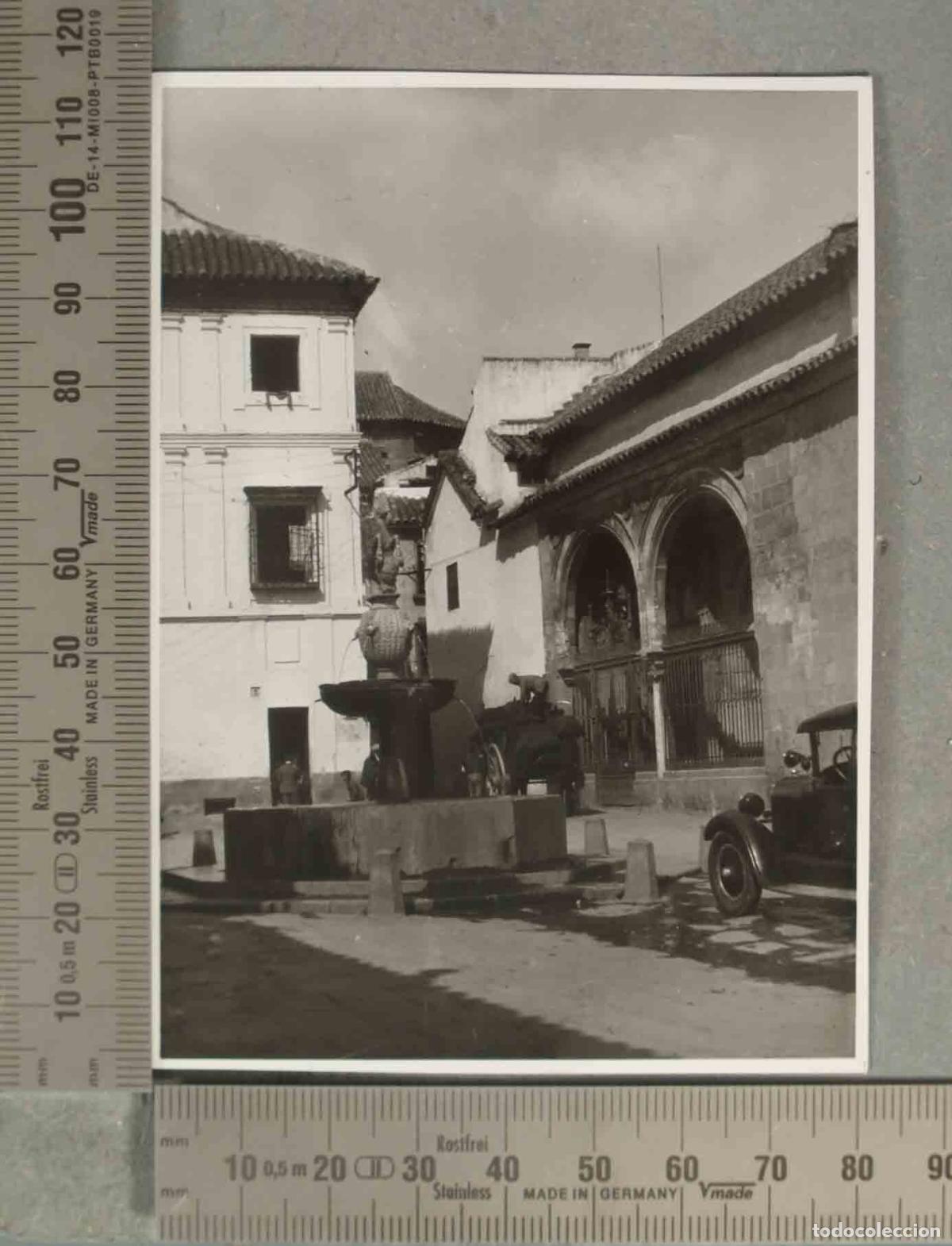 Fotograf&iacute;a antigua: FOTOGRAFIA. C&oacute;rdoba - Fuente del Potro - VEHICULOS CORDOBA. HACIA 1940
