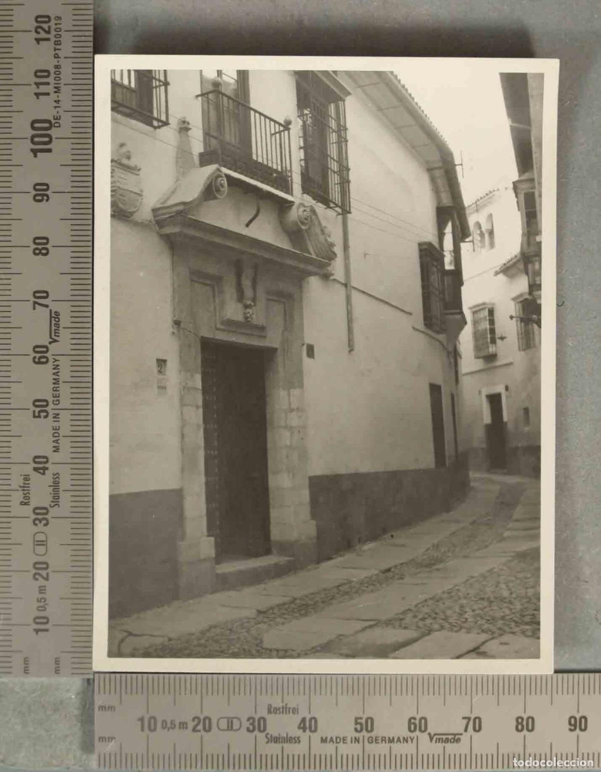 Fotograf&iacute;a antigua: FOTOGRAFIA. CALLE CORDOBA. HACIA 1940