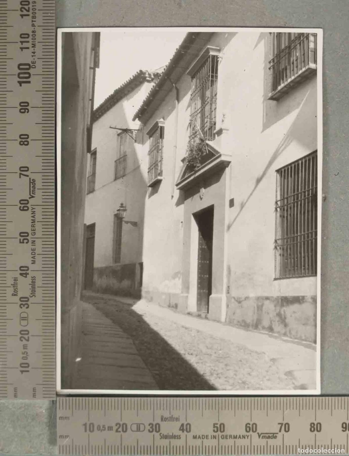 Fotograf&iacute;a antigua: FOTOGRAFIA. CALLE VISTA CORDOBA HACIA 1940