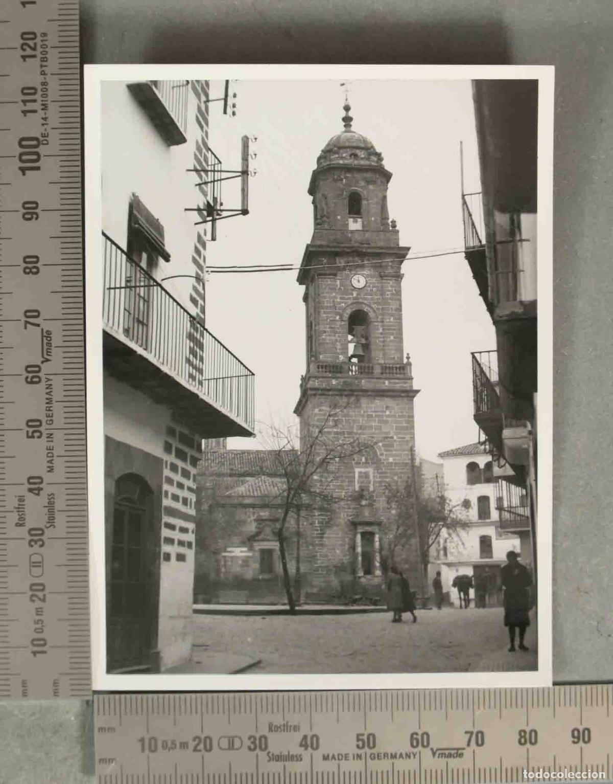 Fotograf&iacute;a antigua: FOTOGRAFIA. IGLESIA. MONTORO. CORDOBA. HACIA 1940