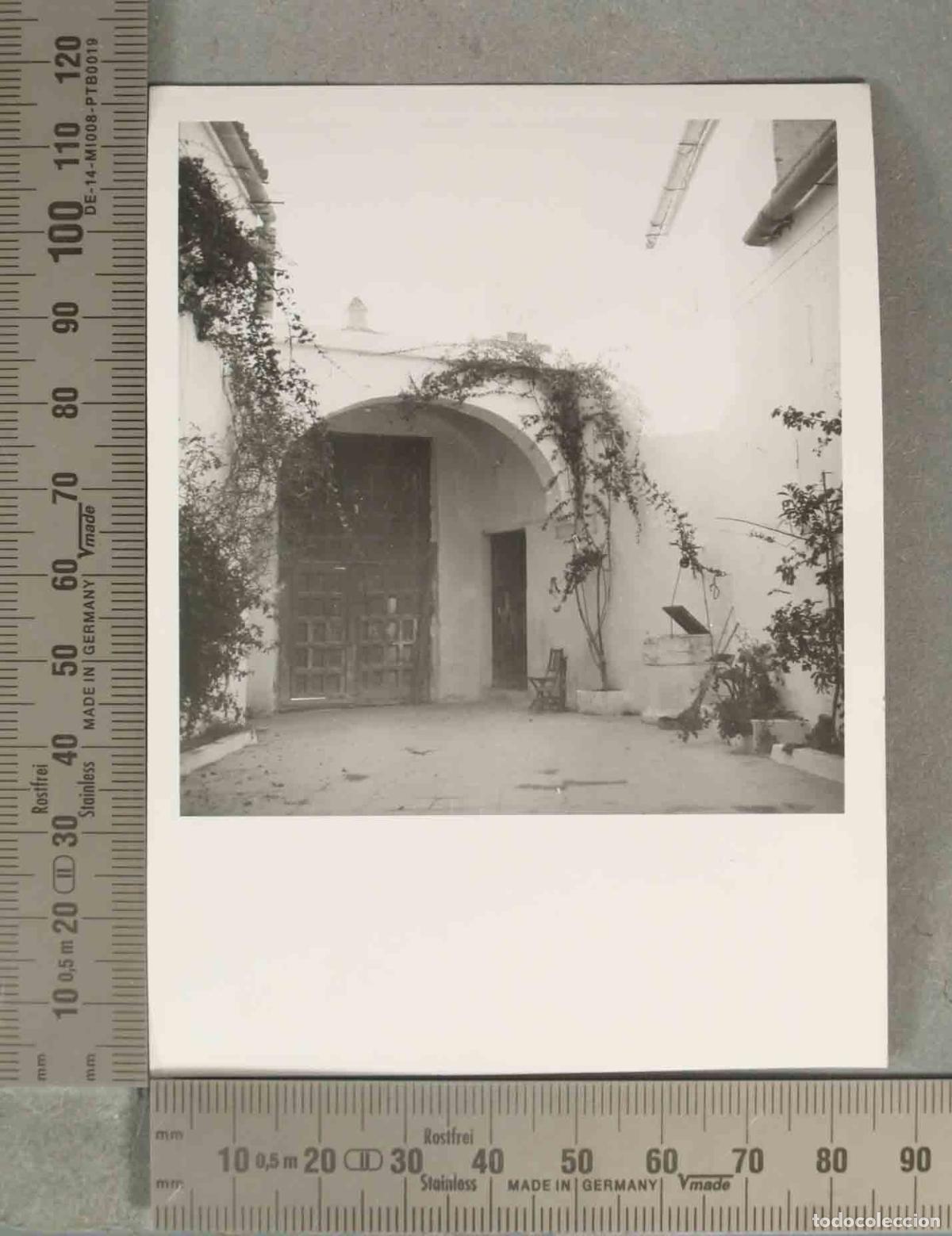 Fotograf&iacute;a antigua: FOTOGRAFIA. VISTA PATIO. CADIZ. HACIA 1940