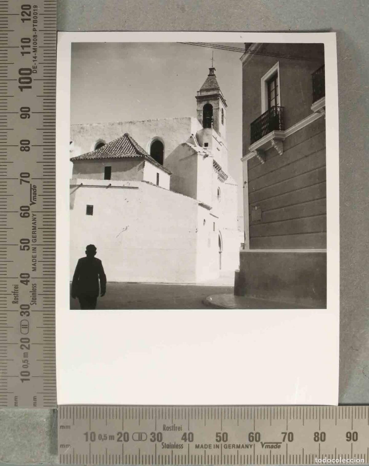 Fotograf&iacute;a antigua: FOTOGRAFIA. VISTA CALLE DE CADIZ HACIA 1940