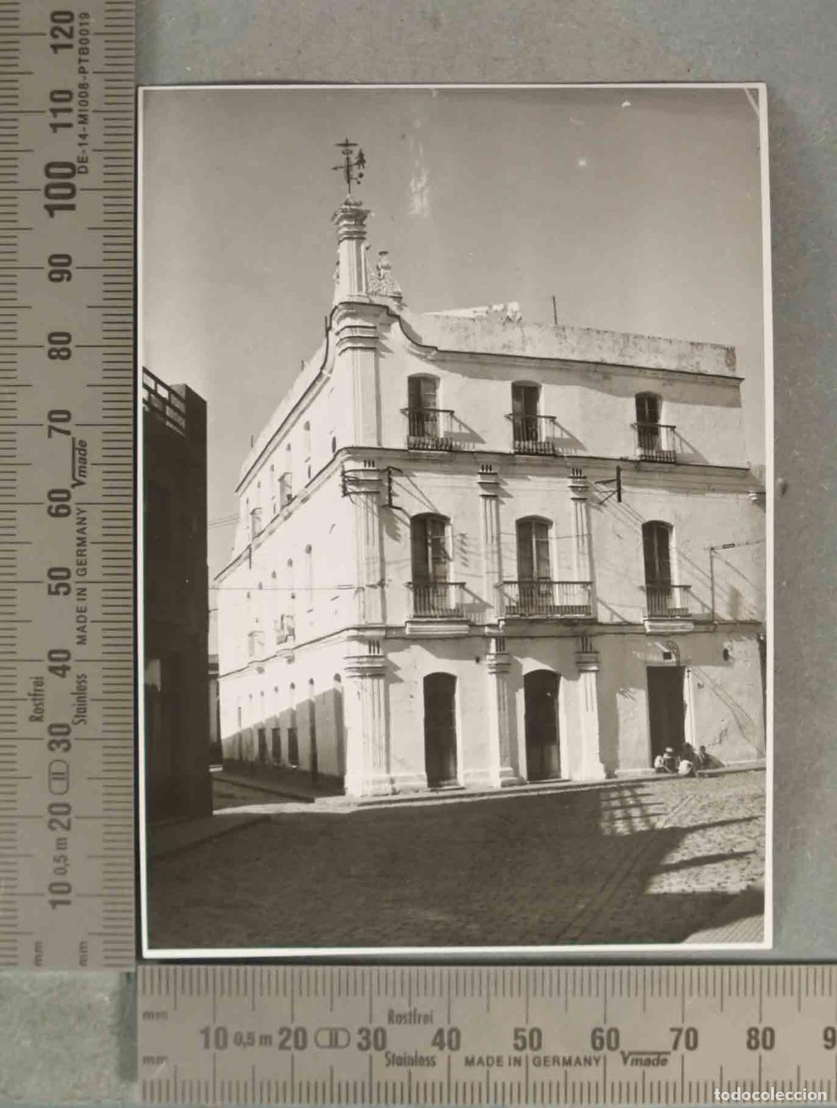 Fotograf&iacute;a antigua: FOTOGRAFIA. Chiclana - VISTA CALLE. CADIZ. HACIA 1940