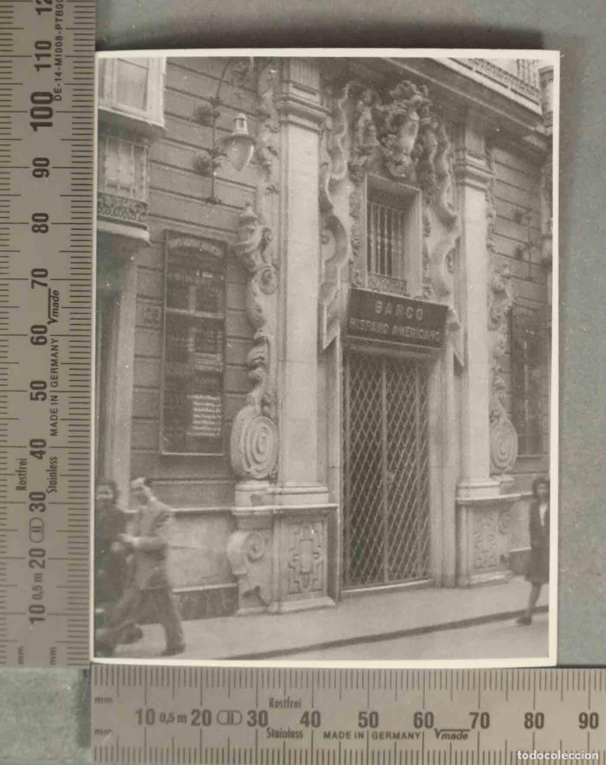 Antique Photography: FOTOGRAFIA. FACHADA BANCO CENTRAL AMERICANO CADIZ HACIA 1940