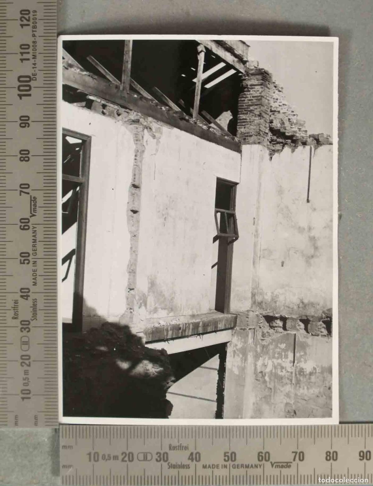 Antique Photography: FOTOGRAFIA. EDIFICOS DEVASTADOS GUERRA CIVIL ALGECIRAS HACIA 1940